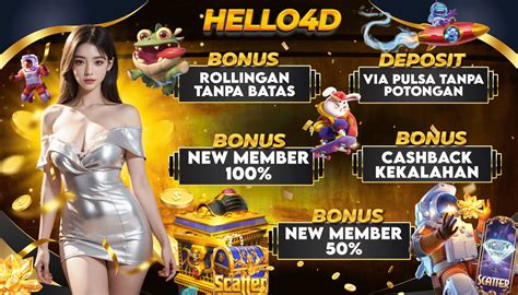 HELLO4D LINK - Slot Online Paling Kuat Maxwin #1 Di Dunia