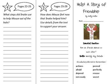 help a story of friendship - TeachersPayTeachers