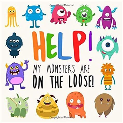 Read Online Help My Monsters Are On The Loose A Wheres Wally Style Book For 2 4 Year Olds 