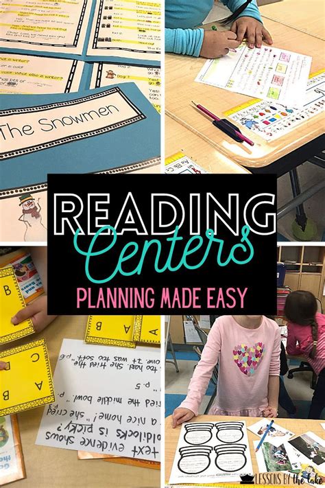 Helpful Guide To Efficiently Planning Reading Centers Lessons 2nd Grade Reading Centers - 2nd Grade Reading Centers