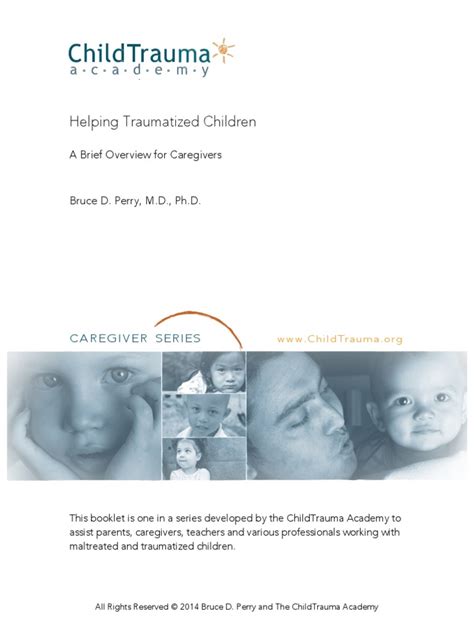 Read Helping Traumatized Children Caregivers Perry Childtrauma 