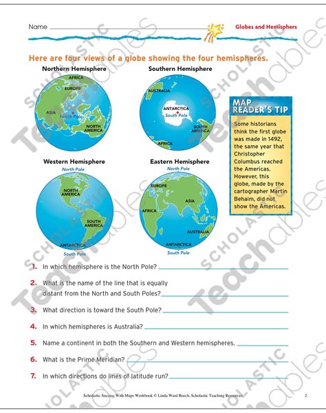 Hemispheres Worksheets 99worksheets Globe Worksheet 1st Grade - Globe Worksheet 1st Grade