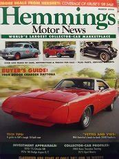 Download Hemmings Motor News Buyers Guide 1969 Dodge Charger Daytona March 56 