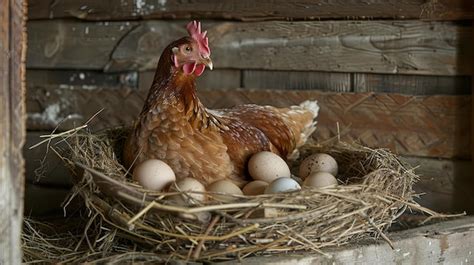 Hen On Nest