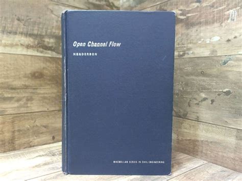 henderson open channel flow 1966