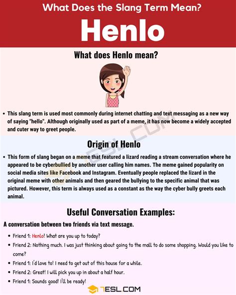 Henlo Slang Term