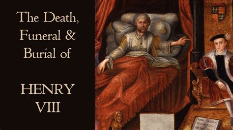 henry viii death and funeral