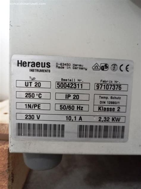 Heraeus Ut 20