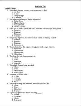 Full Download Heredity Unit Review Questions Answer Key 