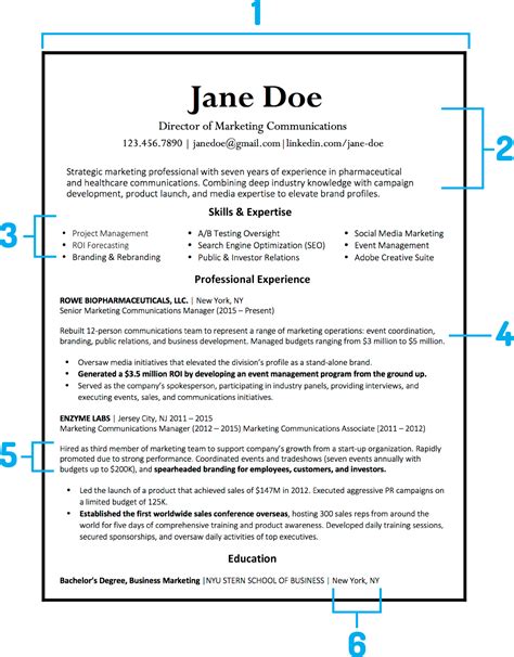 Hereu0027s What Your Resume Should Look Like In What A Good Resume Looks Like - What A Good Resume Looks Like