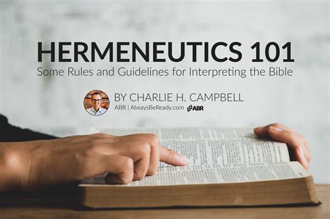 Read Hermeunetics Study Guide In The Apostolic 
