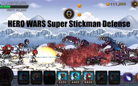 HERO WARS Super Stickman Defense v1.1.0 MOD APK (Unlimited Money) Download
