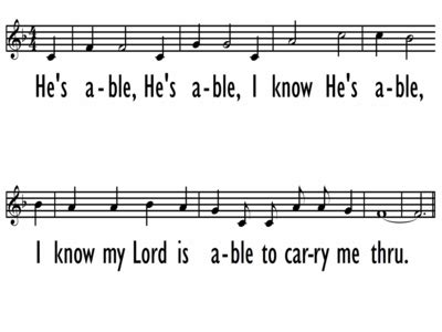 He's Able Song