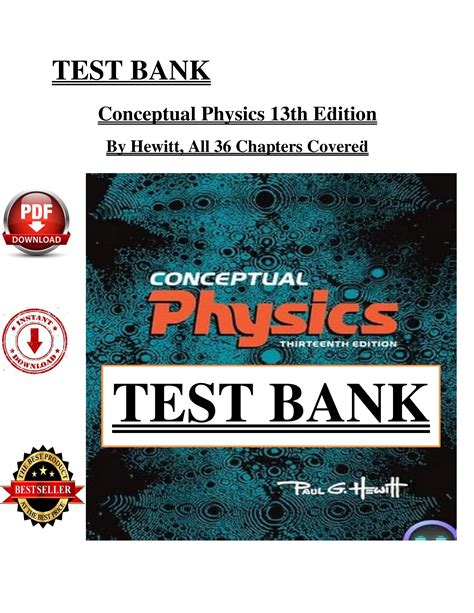 hewitt conceptual physics test bank