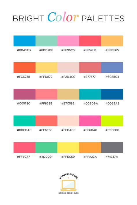 hex codes colors