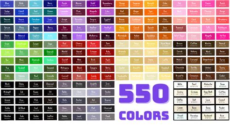 hex color numbers