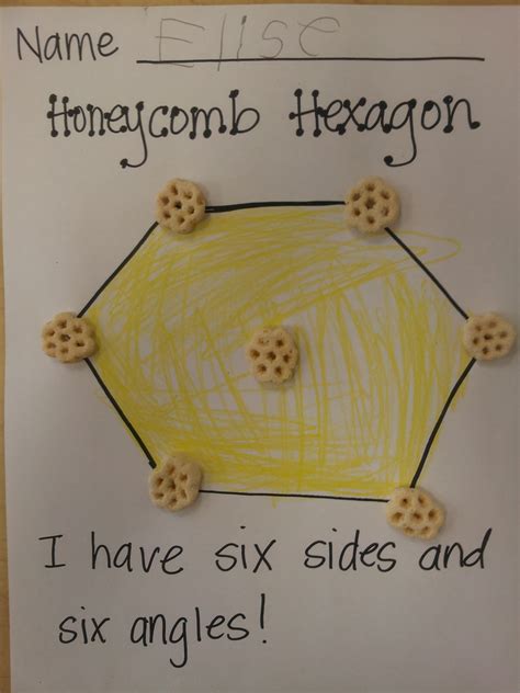 Hexagon Craft For Preschoolers   Make A Hexagon Shape Puzzle - Hexagon Craft For Preschoolers
