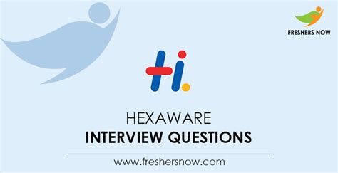 Full Download Hexaware Technical Interview Questions And Answers 