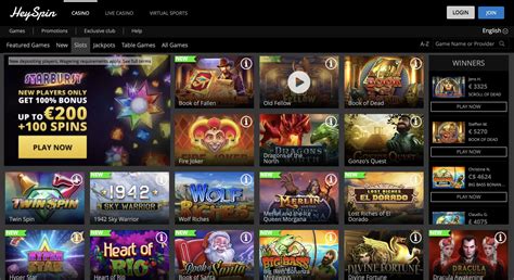hey spin casino!