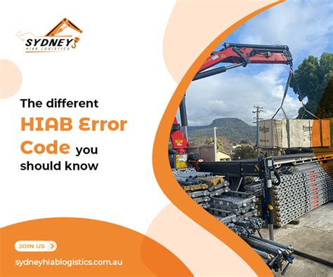 Hiab Fault Code