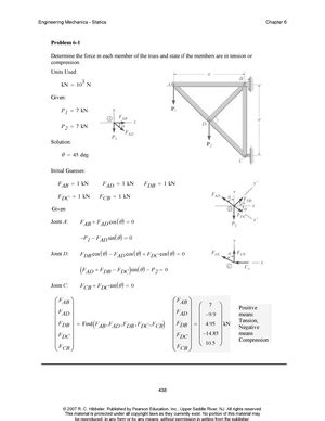 Read Hibbeler Statics 11Th Edition Solution Manual 