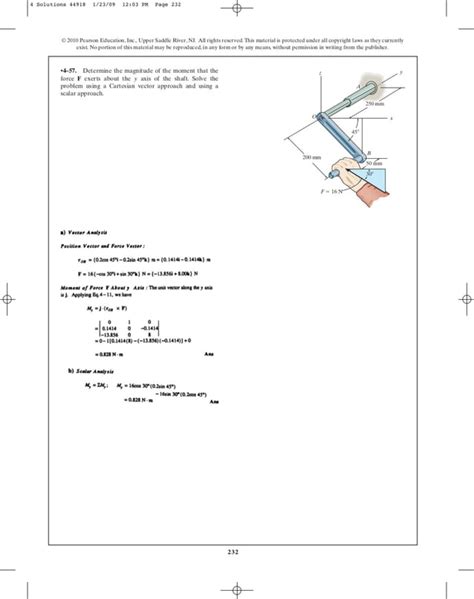 Read Online Hibbeler Statics Chapter 4 Solutions 