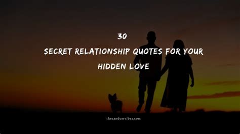 Hidden Love Quotes