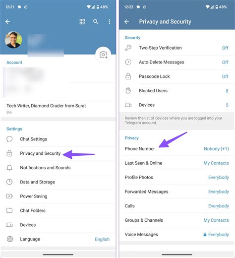 hide phone number in text message