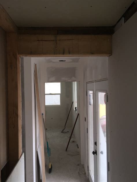 hiding or removing a support beam - Houzz