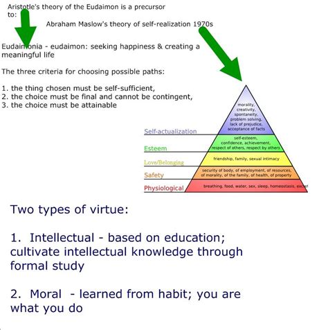 hierarchy of values by aristotle biography