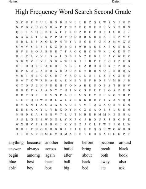 High Frequency Word Search Teaching Resources Wordwall High Frequency Word Wordsearch - High Frequency Word Wordsearch