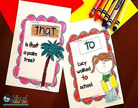 High Frequency Words Sentence Posters Free Set Sea High Frequency Words Sentences - High Frequency Words Sentences