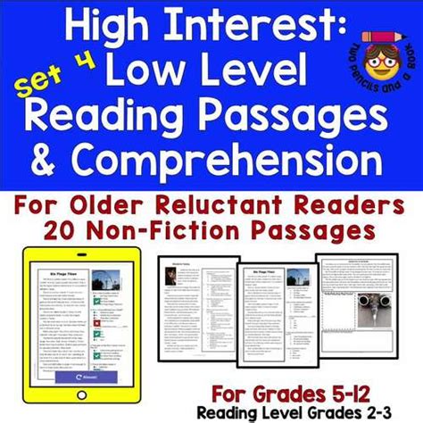 High Interest Reading Passages