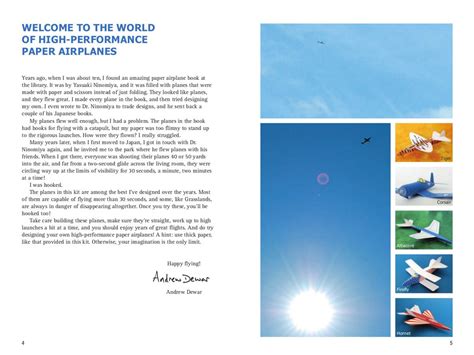high performance paper airplanes