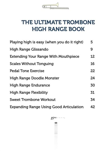 High Range Exercises For Trombone