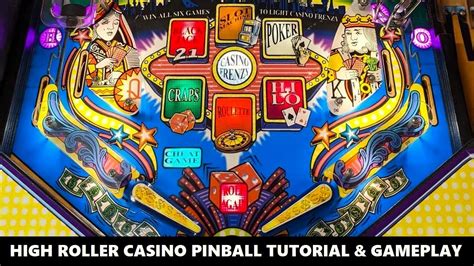 high roller casino pinball tutorial larf belgium