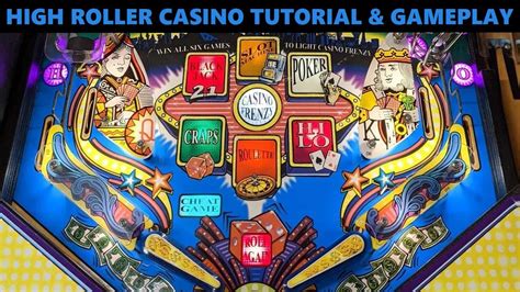 high roller casino pinball tutorial sjmv
