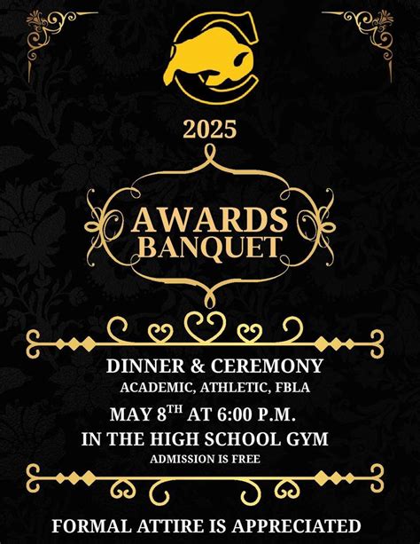 high school awards banquet invocation