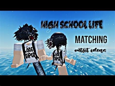 high school life matching outfits ideas #2 - YouTube