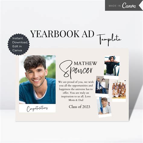 High School Senior Tribute Examples