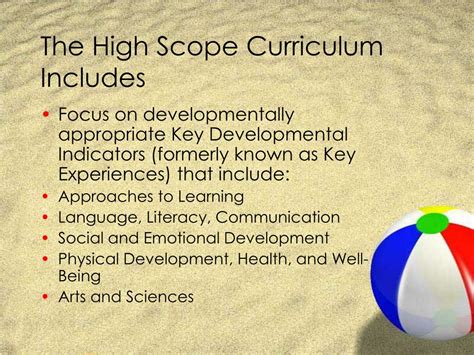 High Scope Curriculum Powerpoint