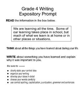 High Scoring 4th Grade Staar Expository Essays Texas Expository Text For 4th Grade - Expository Text For 4th Grade