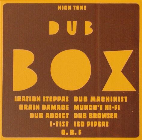 high tone dub box rar