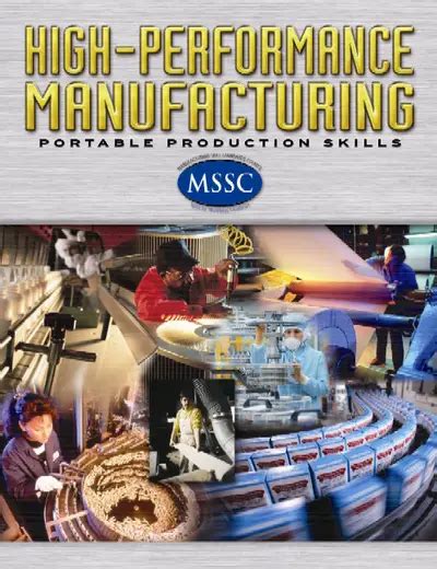 Full Download High Performance Manufacturing Softcover Student Edition 