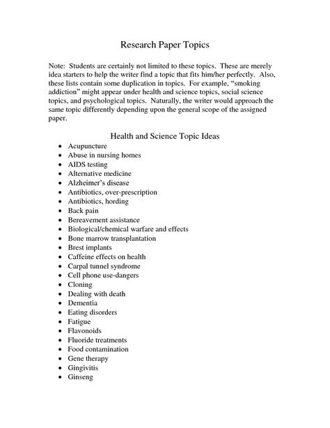 Full Download High School Research Paper Ideas 