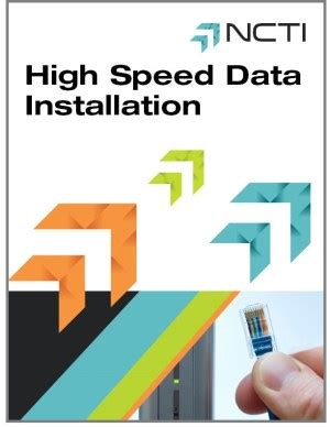 Full Download High Speed Data Installation Pdf Jones Ncti 
