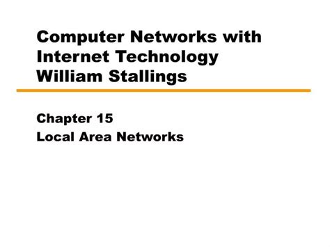 Read High Speed Networks And Internet By William Stallings Ppt Download 