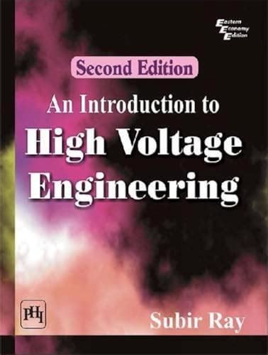 Read High Voltage Engineering Subir Ray 