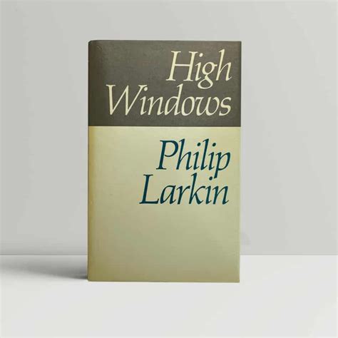 Read High Windows Philip Larkin 