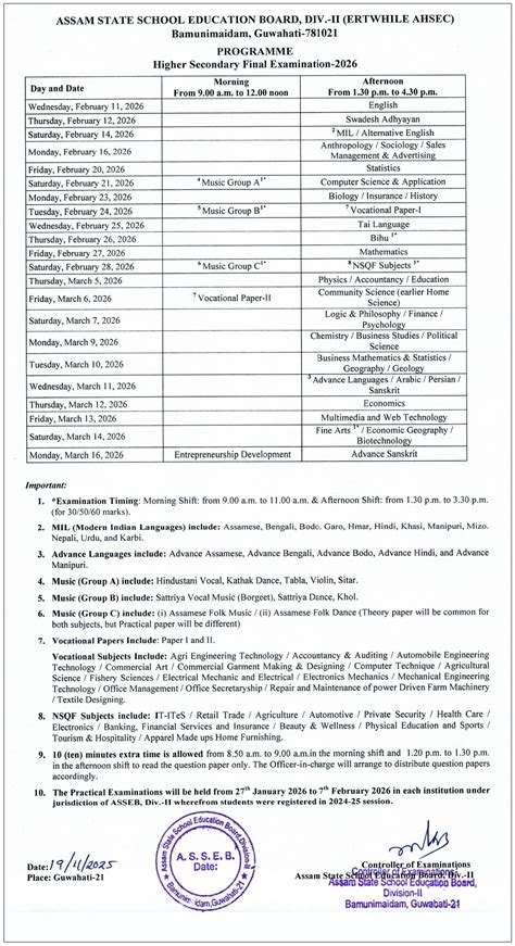 higher 2nd year exam 2014